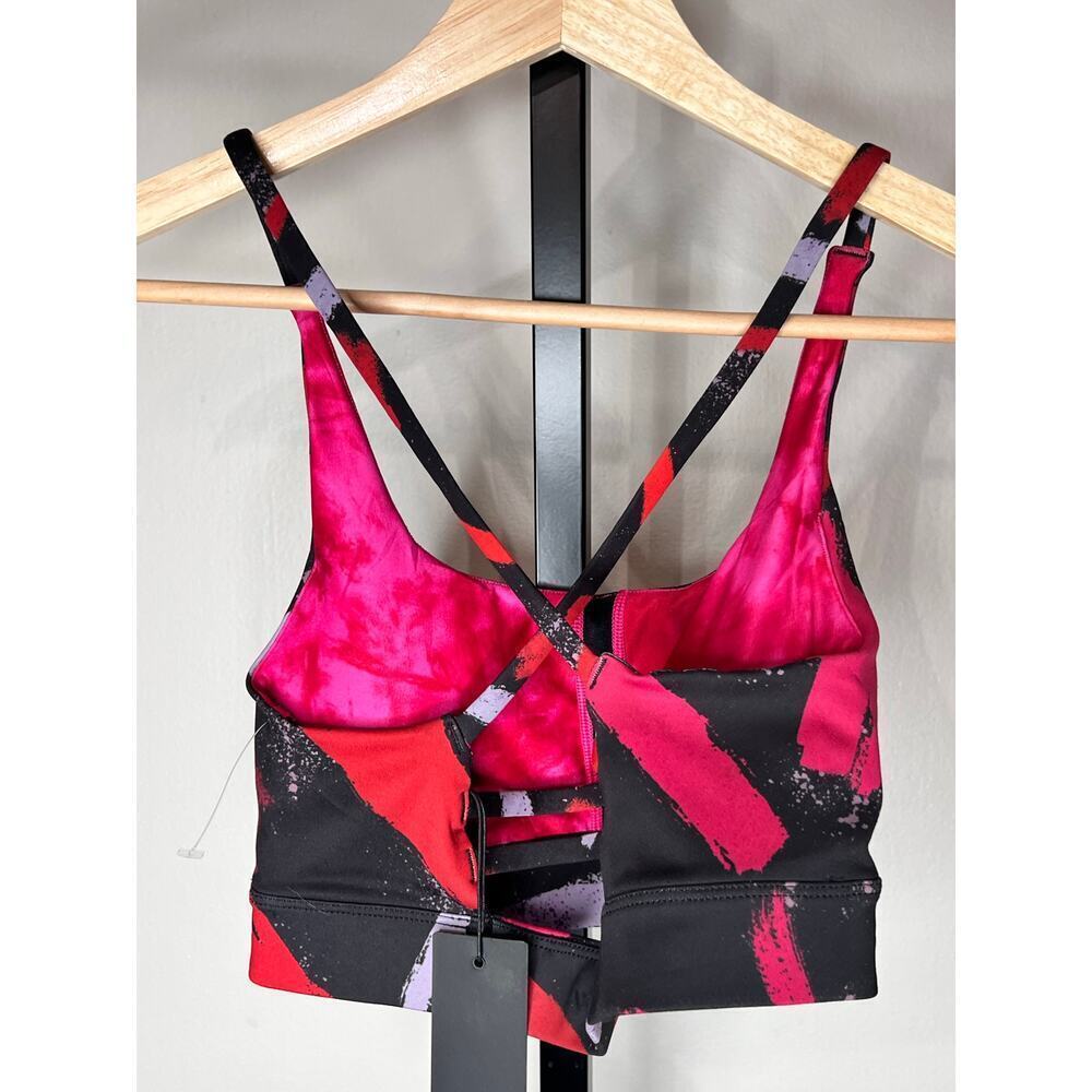 Wear It To Heart Sports Bra Bundle XS NWT 3pc Gaby Strap Back Mixed Prints - Picture 2 of 12